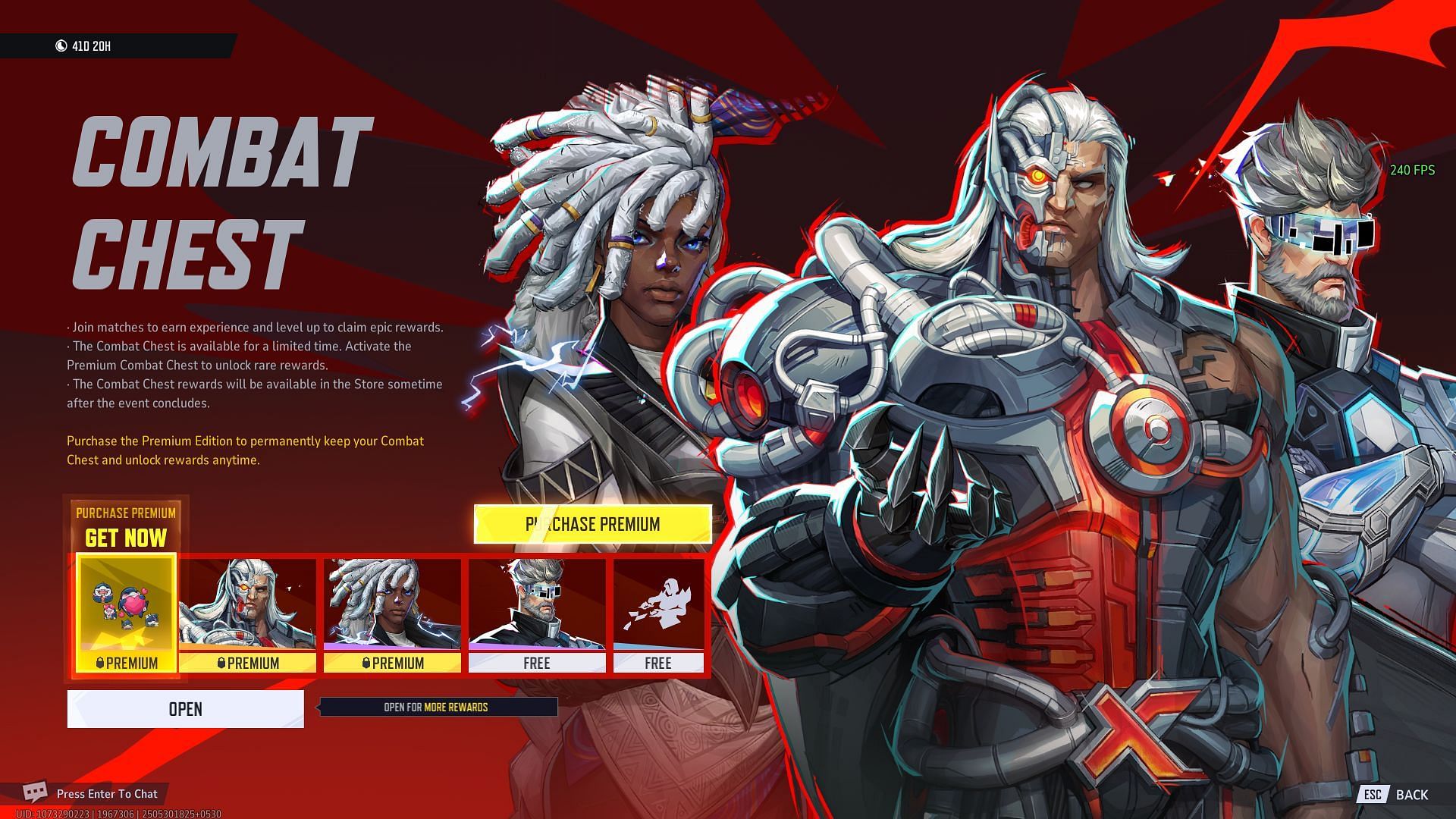 Marvel Rivals patch notes also mentions new Combat chest (Image via Sportskeeda Gaming || NetEase Games)